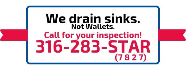 Call 316-283-7038 for your drain cleaning today!